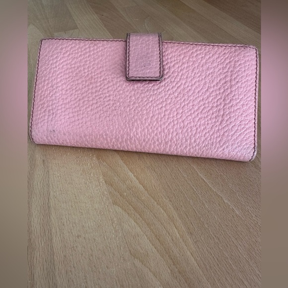 Gucci Pink Bamboo wallet - Picture 4 of 10